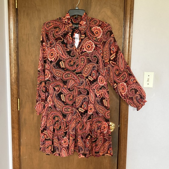 Relisted Harper 241 boho paisley floral print dress 16W - Picture 4 of 16
